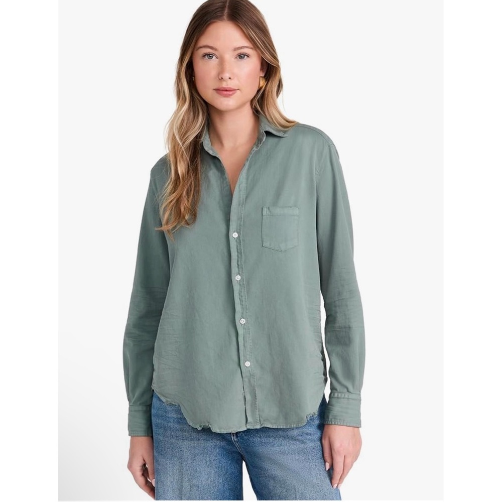 *Frank & Eileen Women's Relaxed Button Up Shirt Sz X-Large